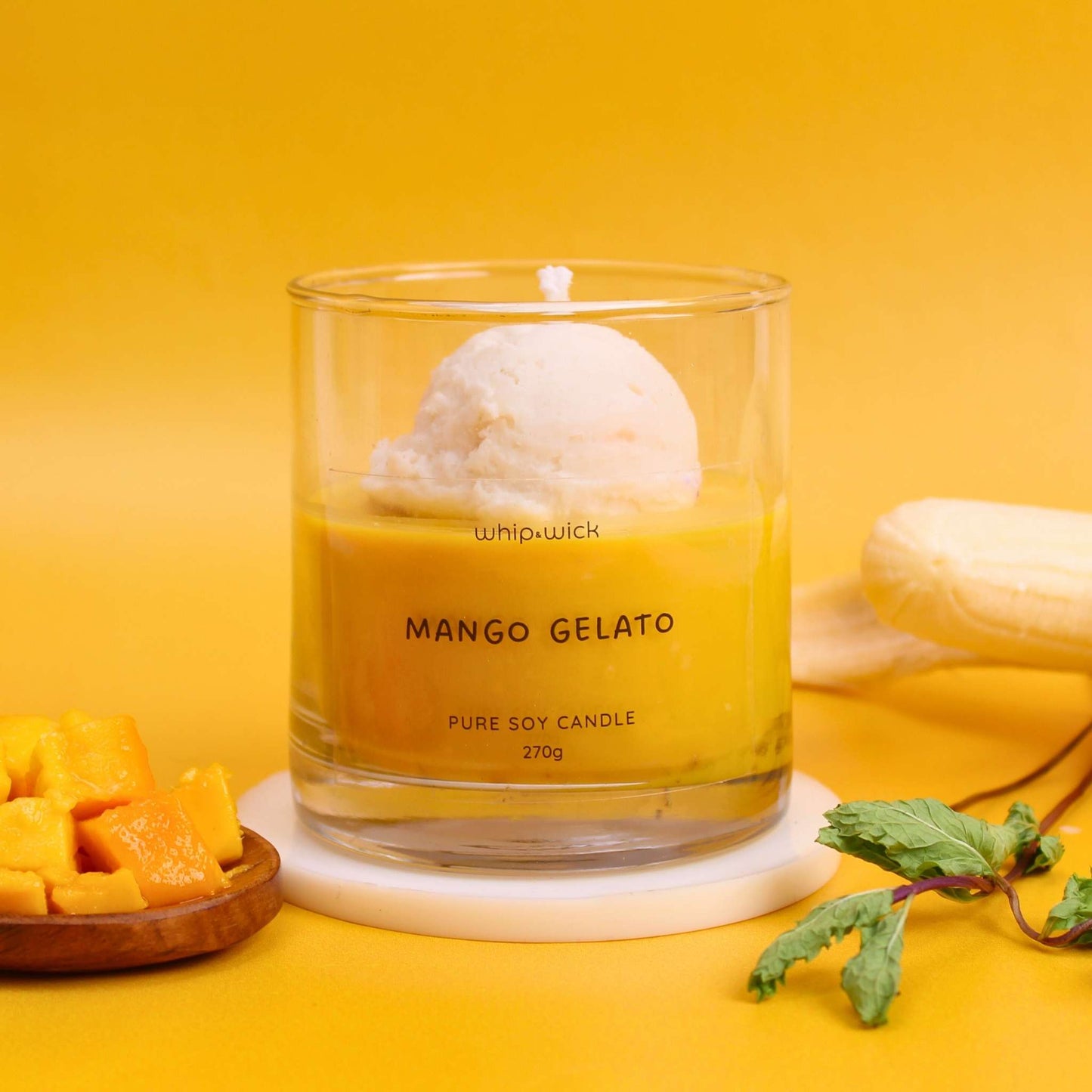 Mango Gelato Scented Candle