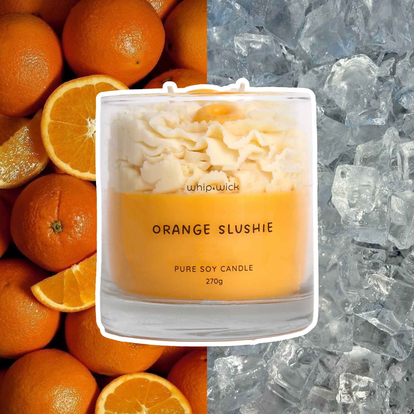 Orange Slushie Scented Candle