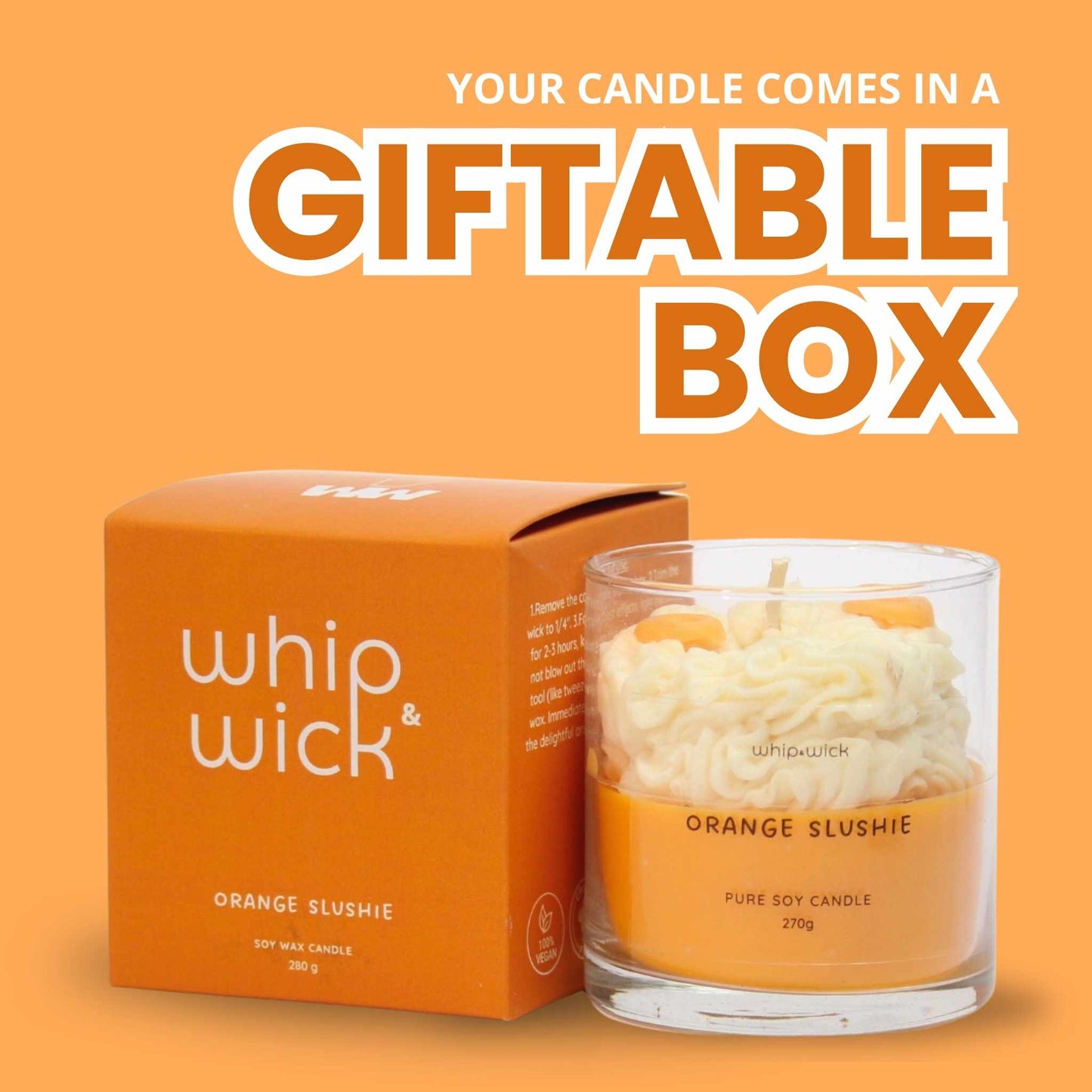 Orange Slushie Scented Candle