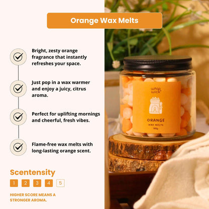 Orange- Wax Melts
