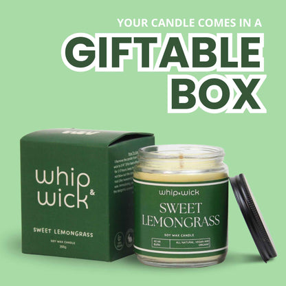 Sweet Lemongrass Scented Candle