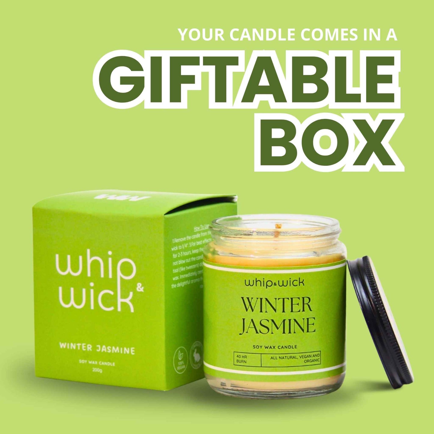 Winter Jasmine Scented Candle