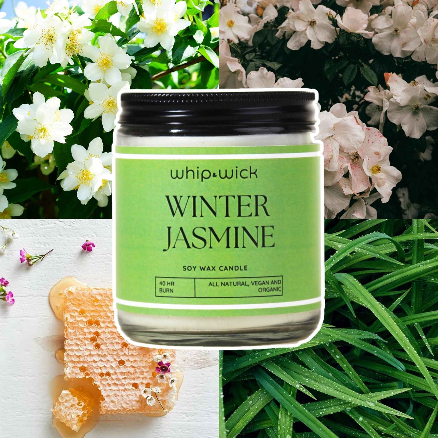 Winter Jasmine Scented Candle