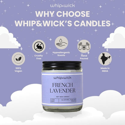 French Lavender Scented Candle